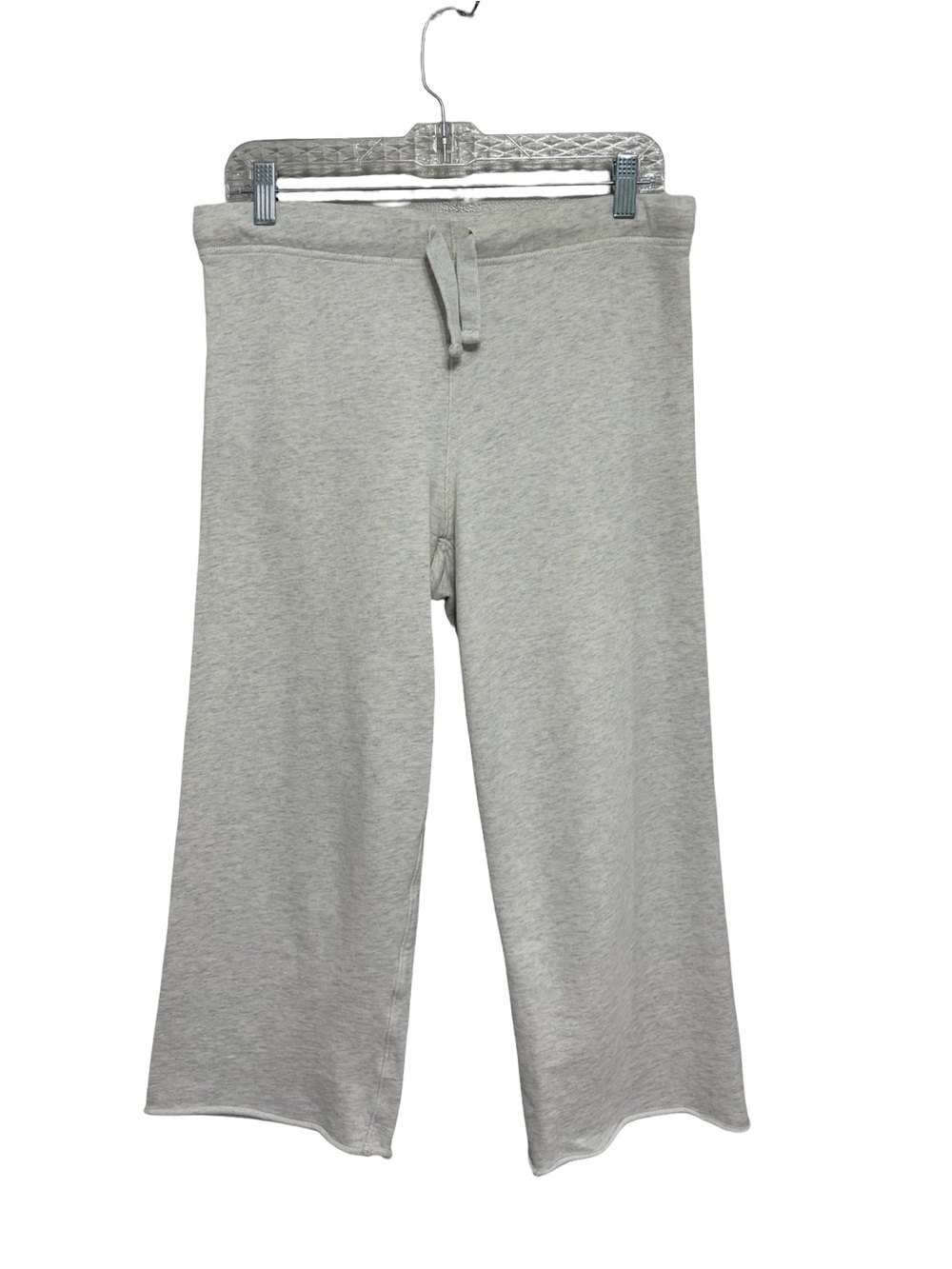Frank & Eileen Catherine Favorite Cropped Sweatpants White Gray Heather XS